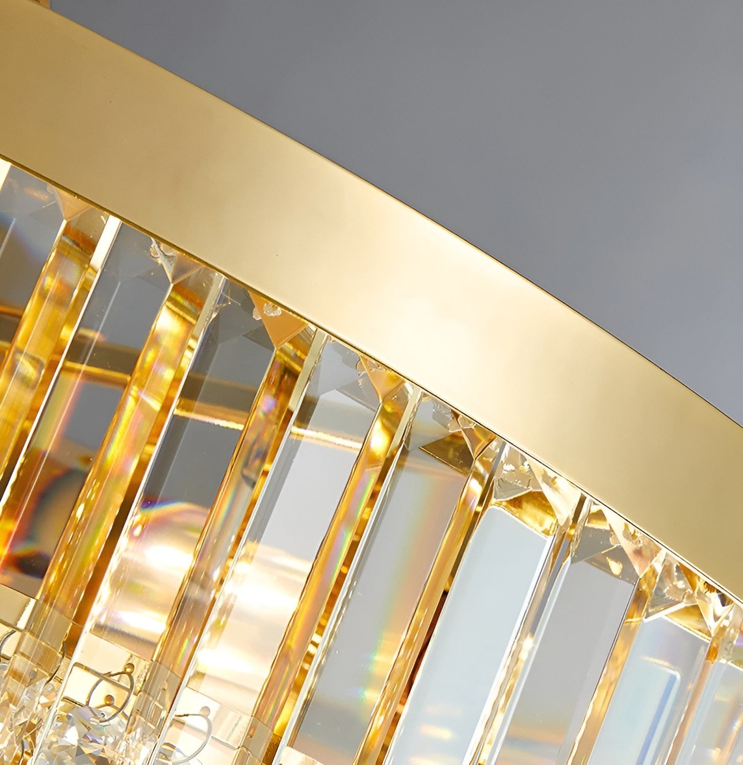 Affi | Contemporary crystal ceiling chandelier, 31.5"By Miron Demid LLC