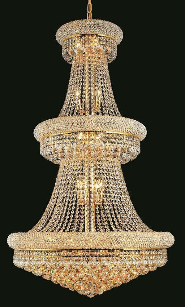 1800 Primo Collection Large Hanging Fixture, Royal CutBy Elegant Furniture & Lighting