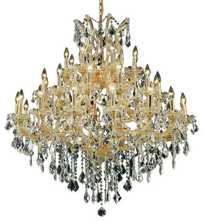 2800 Maria Theresa Collection Large Hanging Fixture, Royal CutBy Elegant Furniture & Lighting
