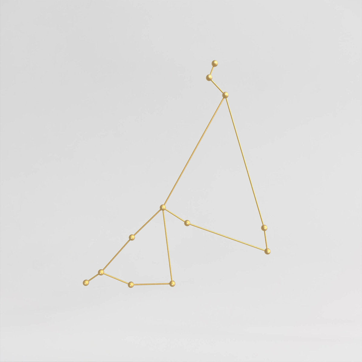 12 - Light Unique Geometric Chandelier