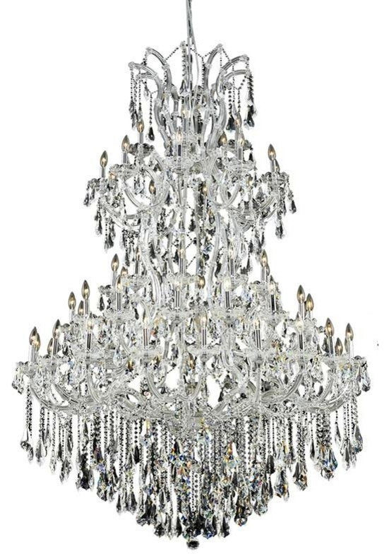 Elegant Maria Theresa 61-Light Chrome ChandelierBy Elegant Furniture & Lighting