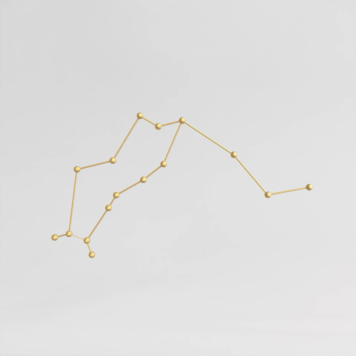 16 - Light Unique Geometric Chandelier