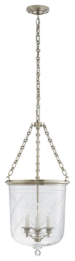 Cambridge Butler's Silver Medium Smoke Bell LanternBy Ralph Lauren Home