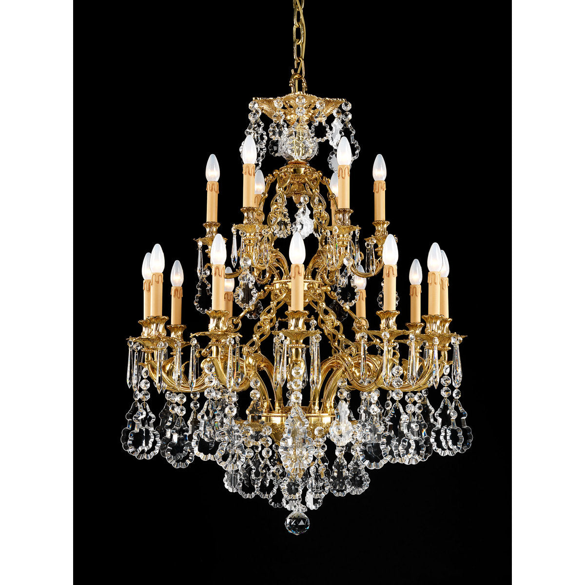 18 - Light Candle Style Chandelier