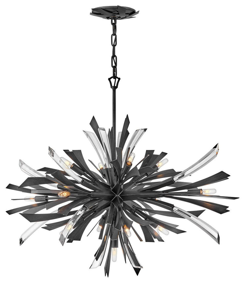 Vida LED Pendant, Brushed GraphiteBy Hinkley