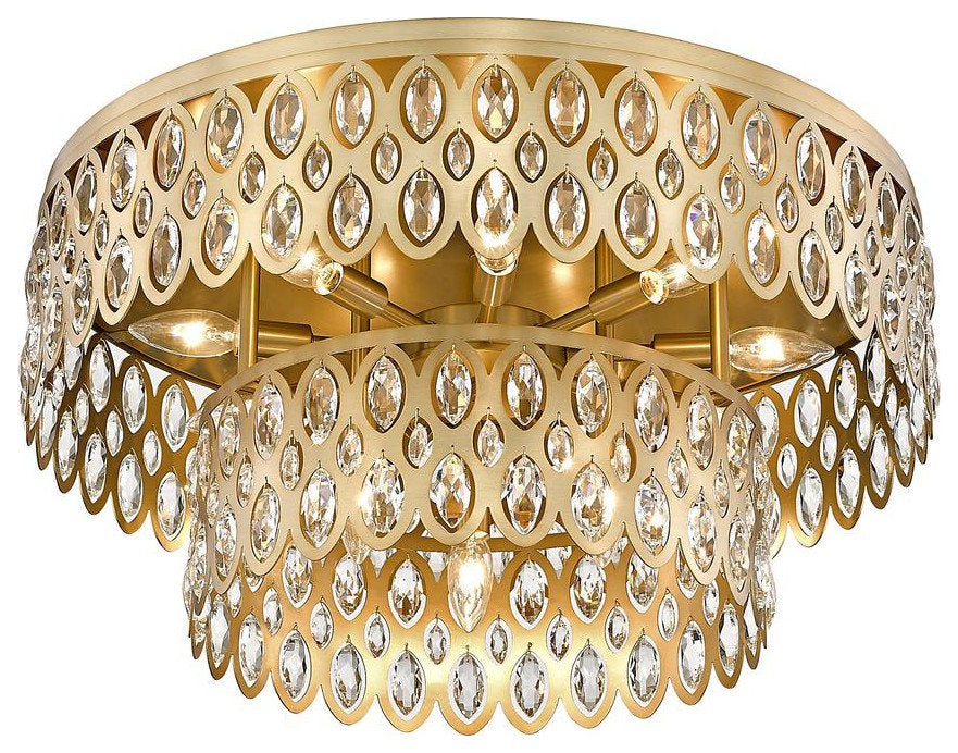 12 Light Flush MountBy Z-LIte