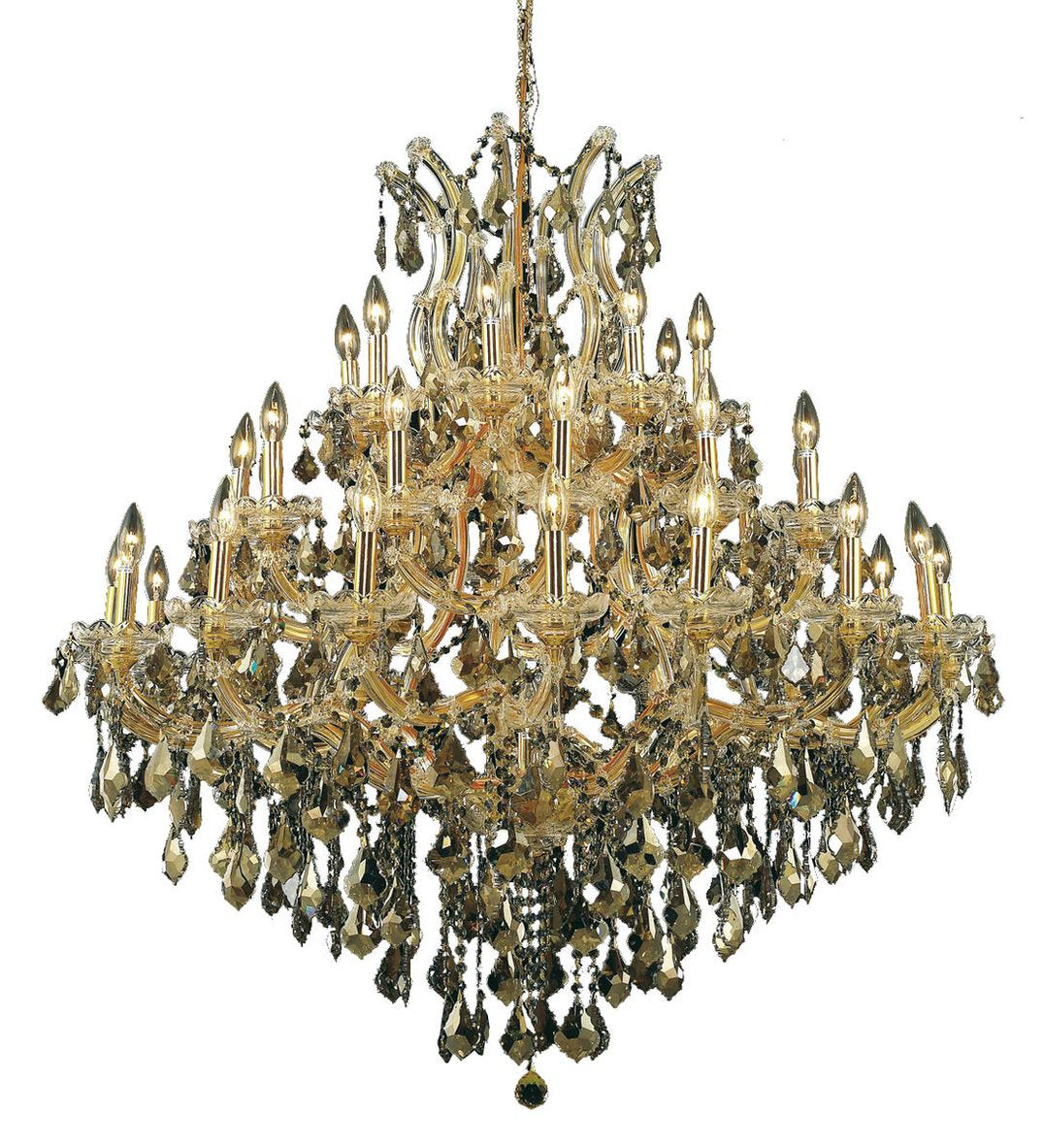 2800 Maria Theresa Collection Large Hanging Fixture, Royal CutBy Elegant Furniture & Lighting