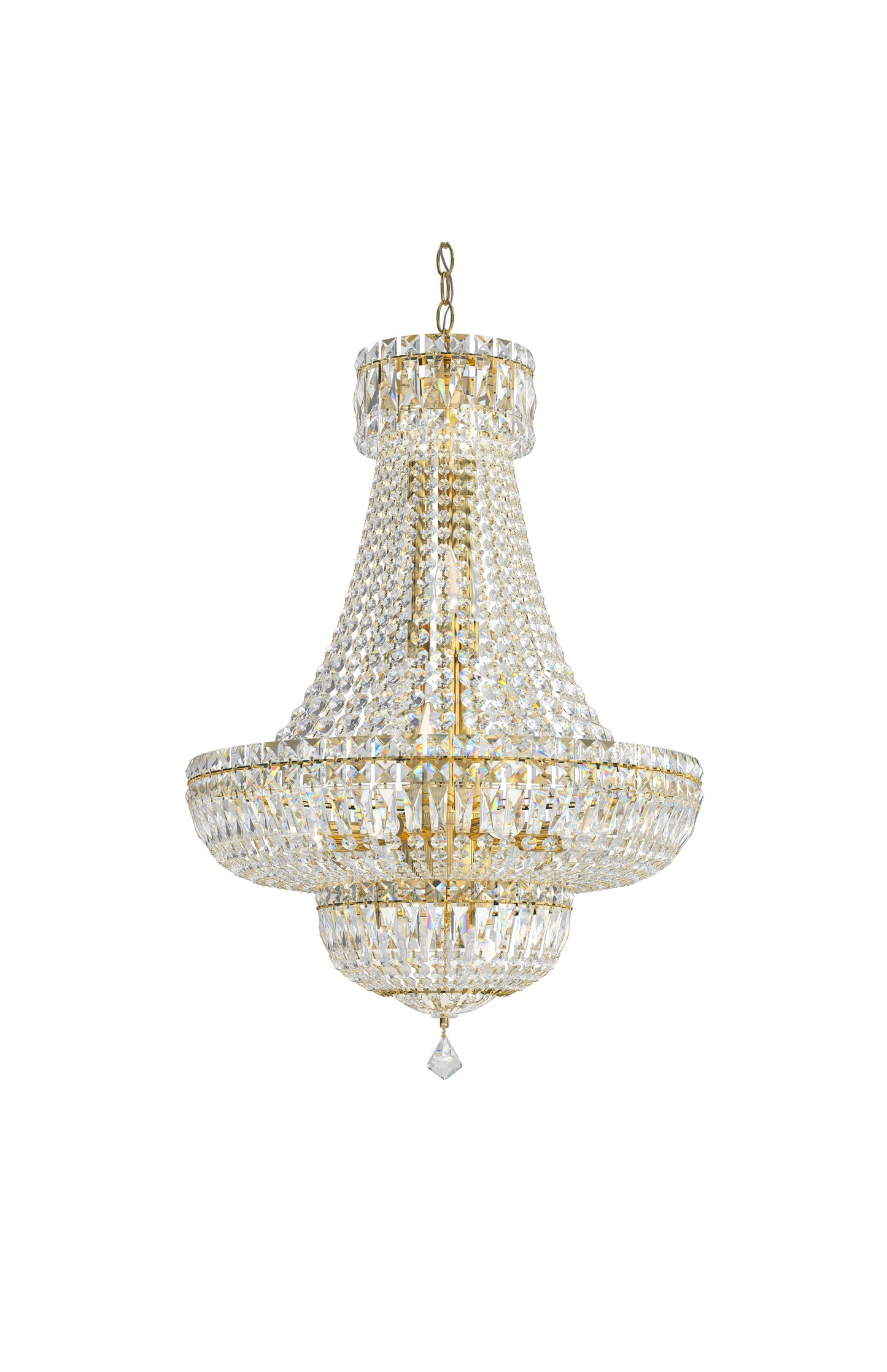 Schonbek 6616-211M, 20 Light Crystal Chandelier In AureliaBy Schonbek