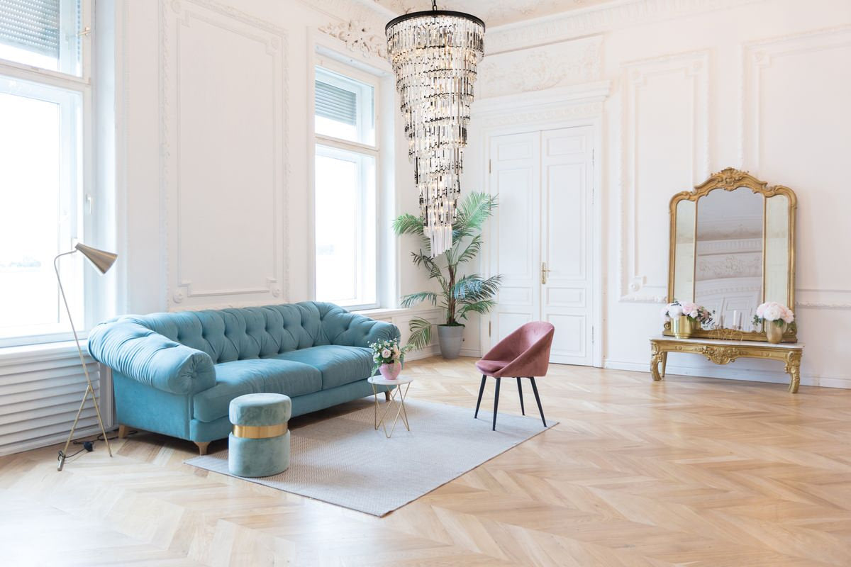 Elegant Lighting Sydney 30" Spiral Crystal ChandelierBy Elegant Furniture & Lighting