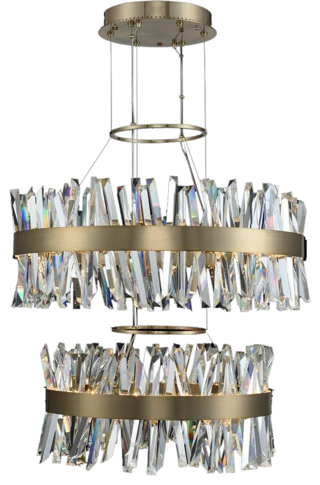 Contemporary Glacier LED Pendant LightBy KALCO LIGHTING