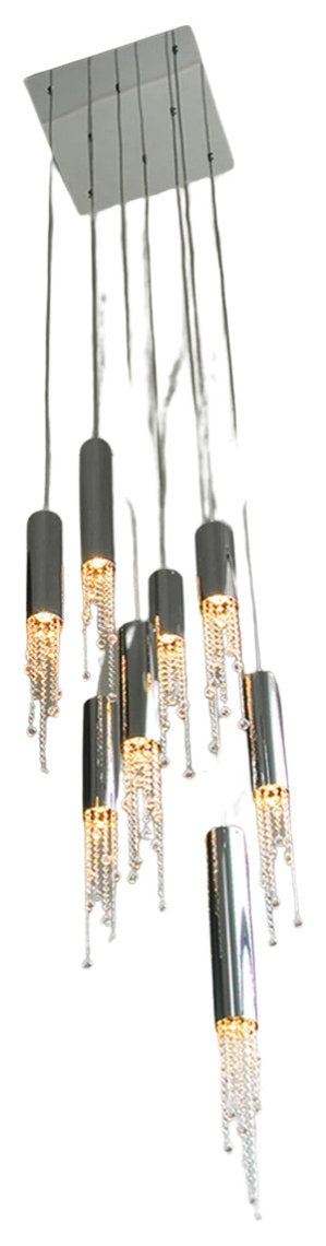 Canali Modern Crystal Pendant Chandelier, L100cm W100cm 20 LightsBy Morsale.com