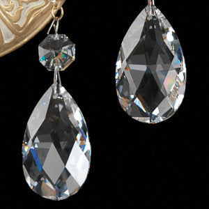 Milano 3-Light Wall Sconce in Parchment Gold With Swarovski Clear CrystalsBy Schonbek