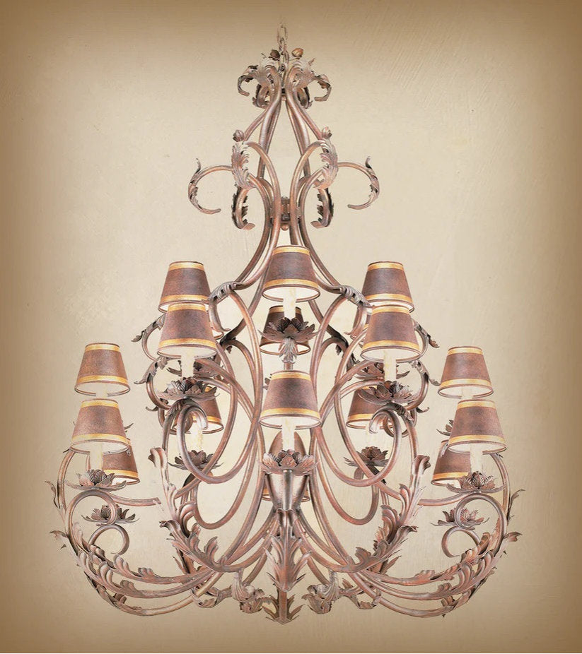 Tampico Wrought Iron ChandelierBy Arte De Mexico