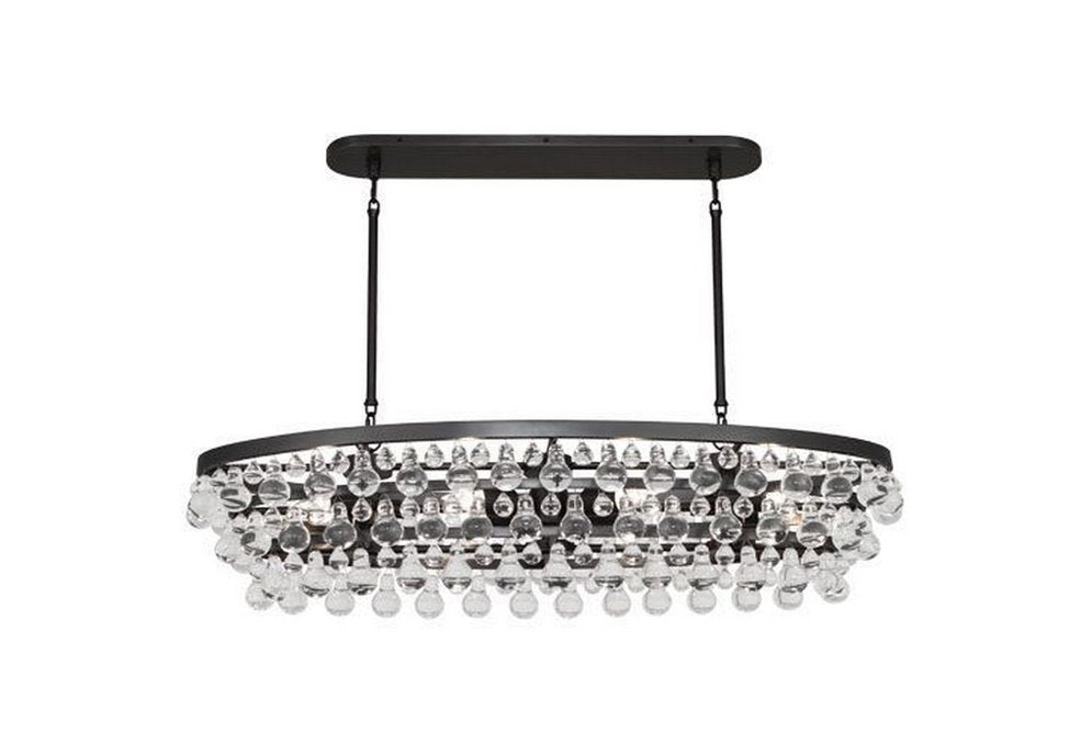Robert Abbey Z1007 Bling - Eight Light Oval ChandelierBy Robert Abbey, Inc.