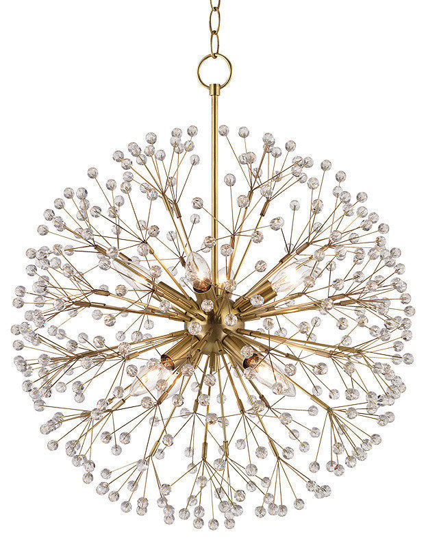 Hudson Valley Dunkirk Eight Light Chandelier 6020-AGBBy Hudson Valley Lighting