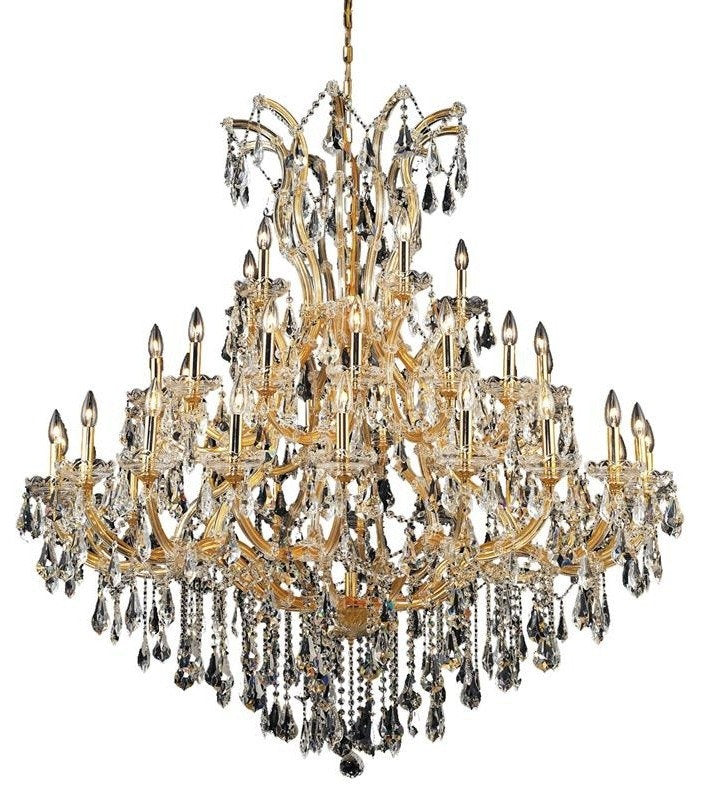 Elegant Maria Theresa 41-Light Gold ChandelierBy Elegant Furniture & Lighting