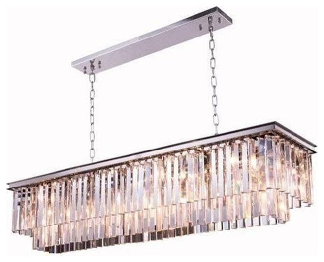 Elegant Lighting Sydney 60" 12 Light Royal Crystal ChandelierBy Elegant Furniture & Lighting