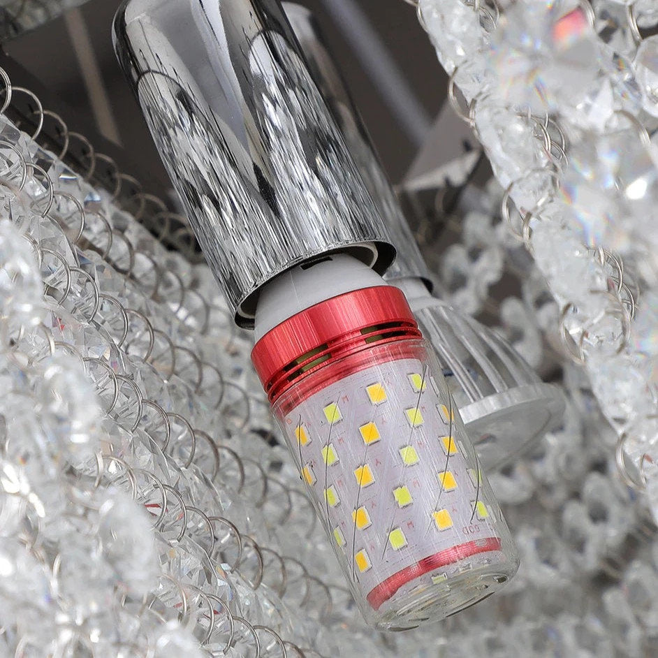 Alleri Collection Crystal Staircase ChandelierBy MORSALE