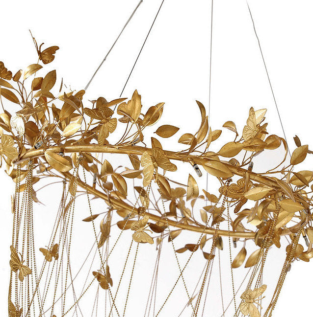 Beronia ChandelierBy Akari Lanterns