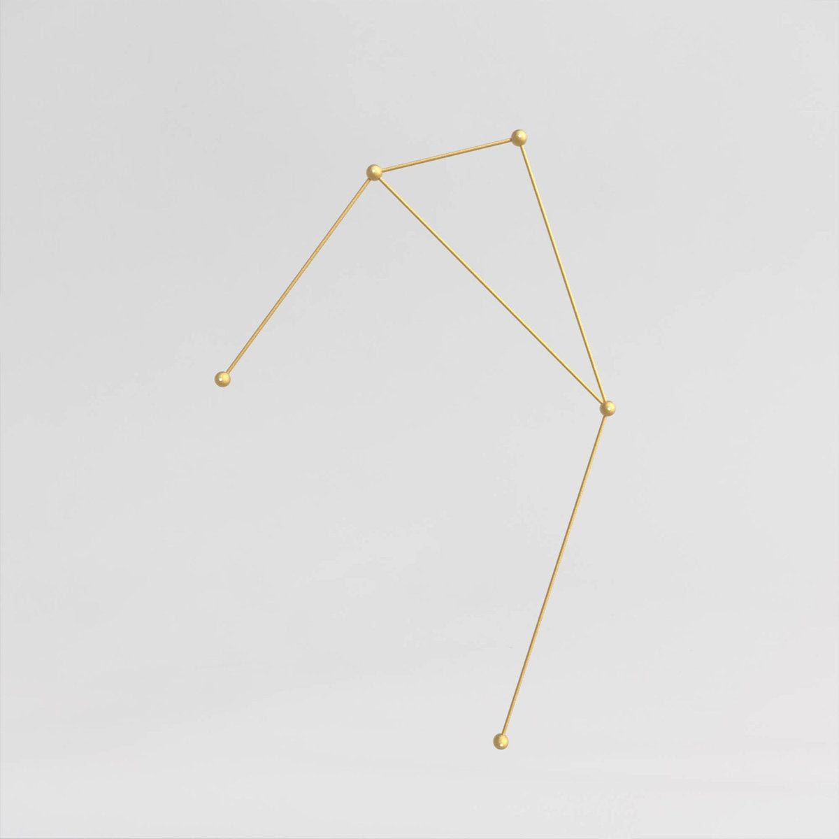 5 - Light Unique Geometric Chandelier