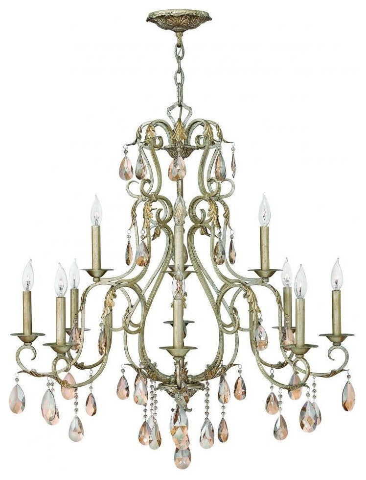 Hinkley Carlton 12 Light Foyer Pendant 4778SLBy Hinkley