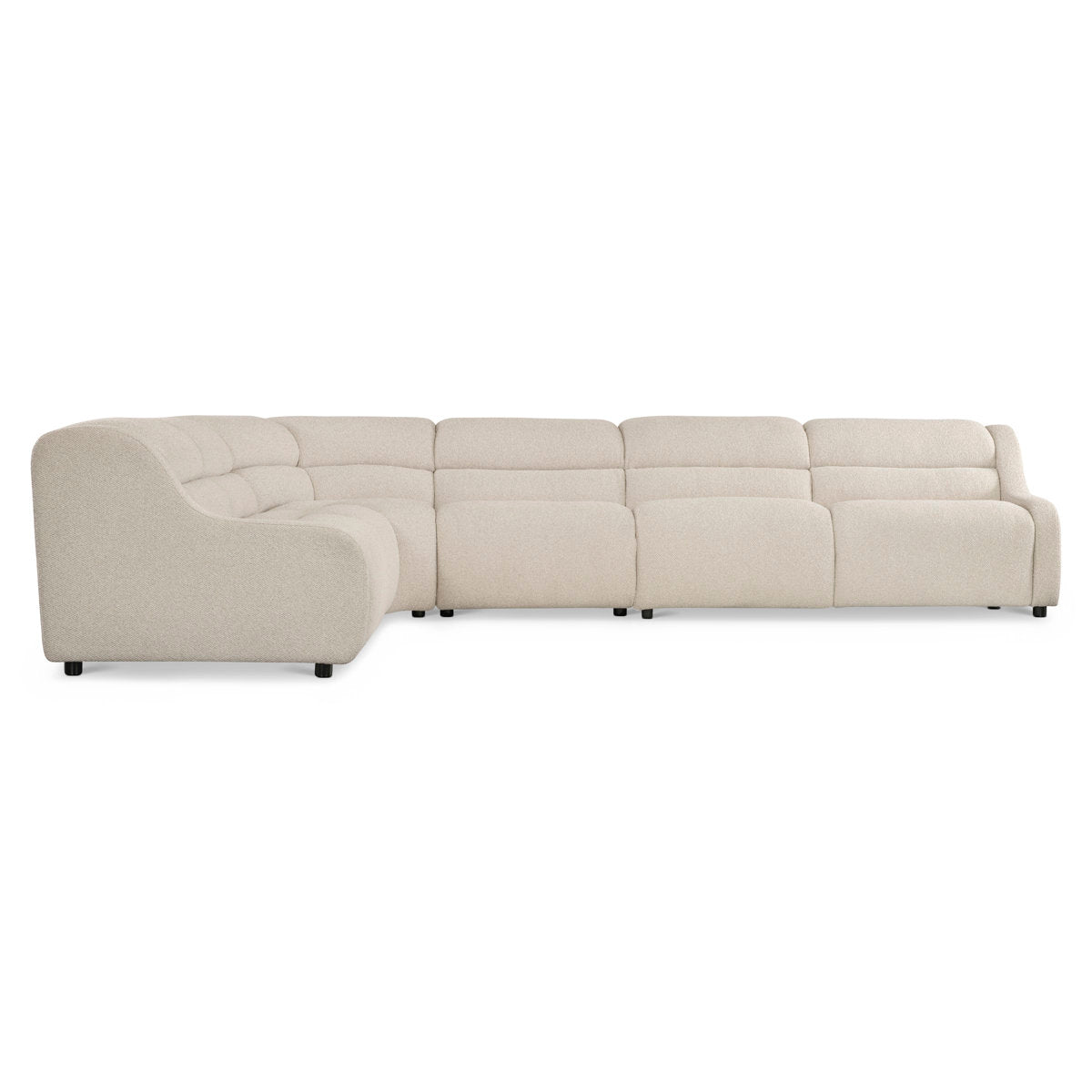 6-Piece Gio Fabric Power Motion Sectional