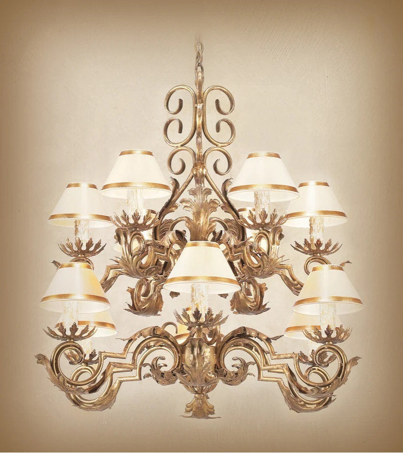 Salamanca Wrought Iron ChandelierBy Arte De Mexico