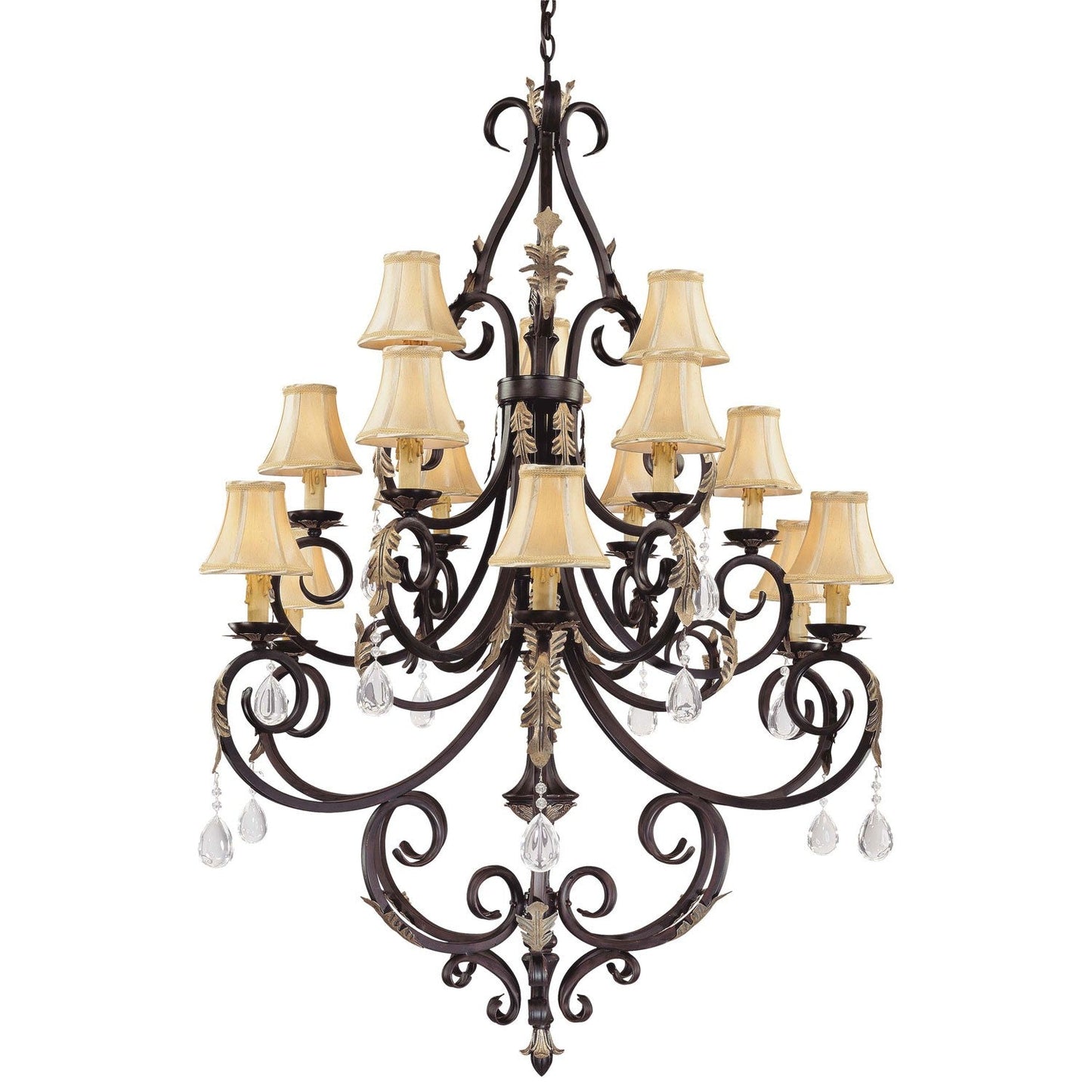 Fifteen-Light Chandelier