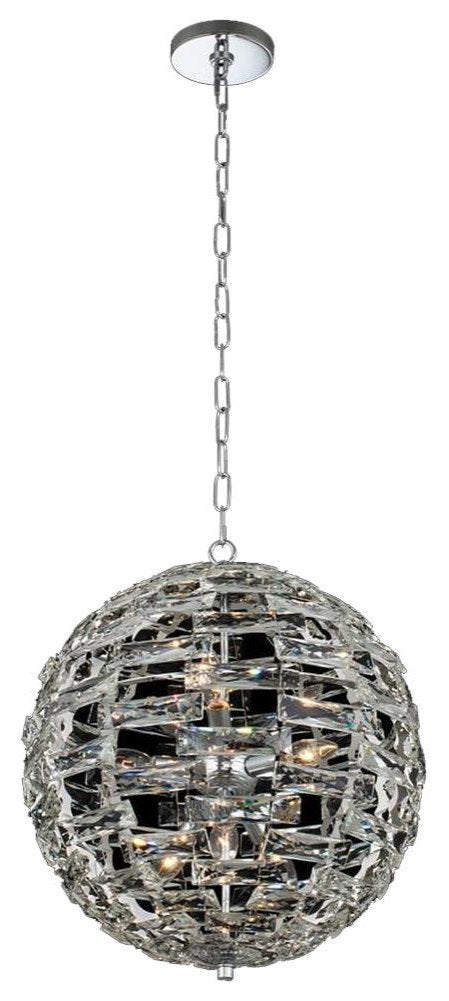 Alta Orb Pendant With Firenze CrystalsBy KALCO LIGHTING