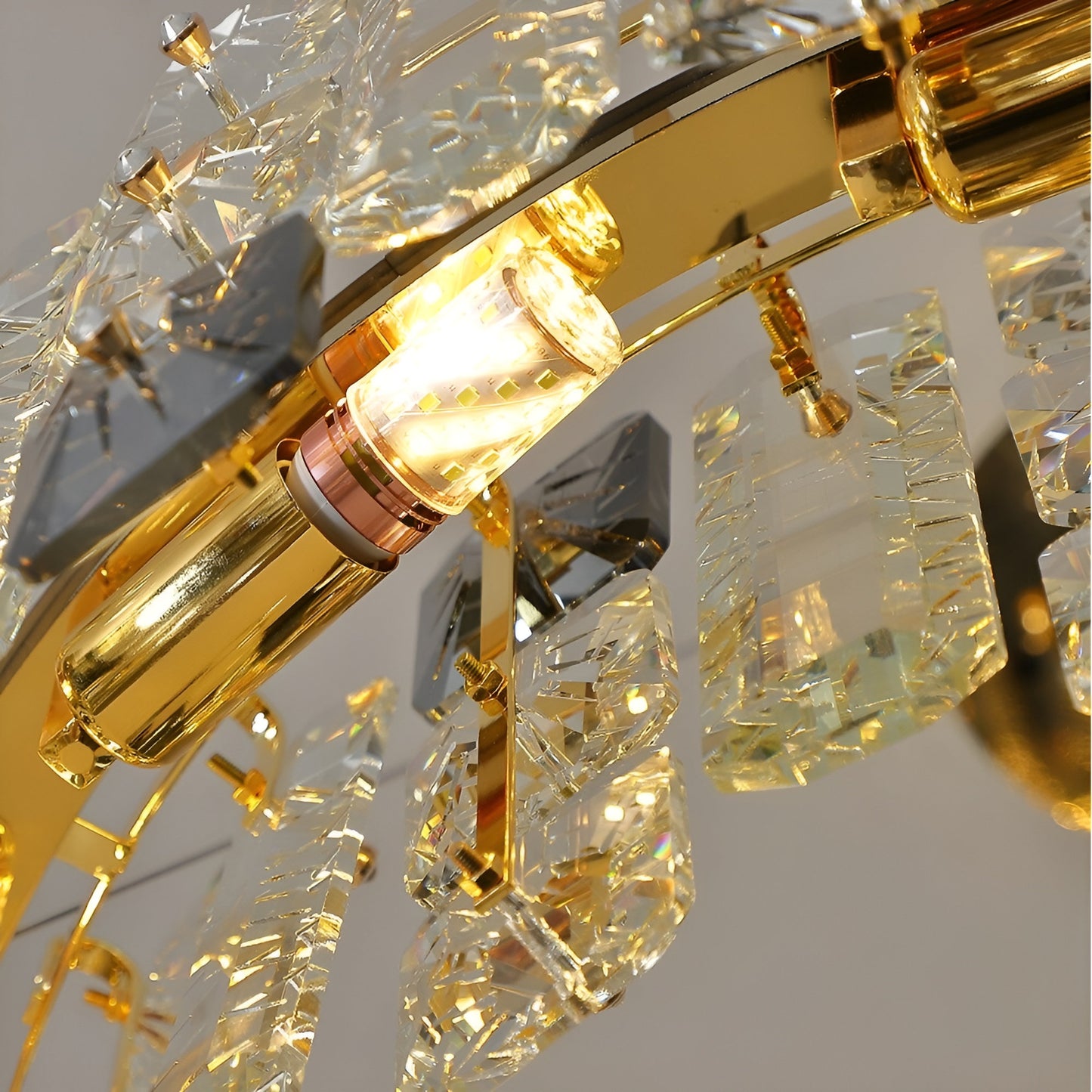 Zambrone | Luxury Round Crystal Chandelier for Living Room, 12bulbsBy Miron Demid LLC