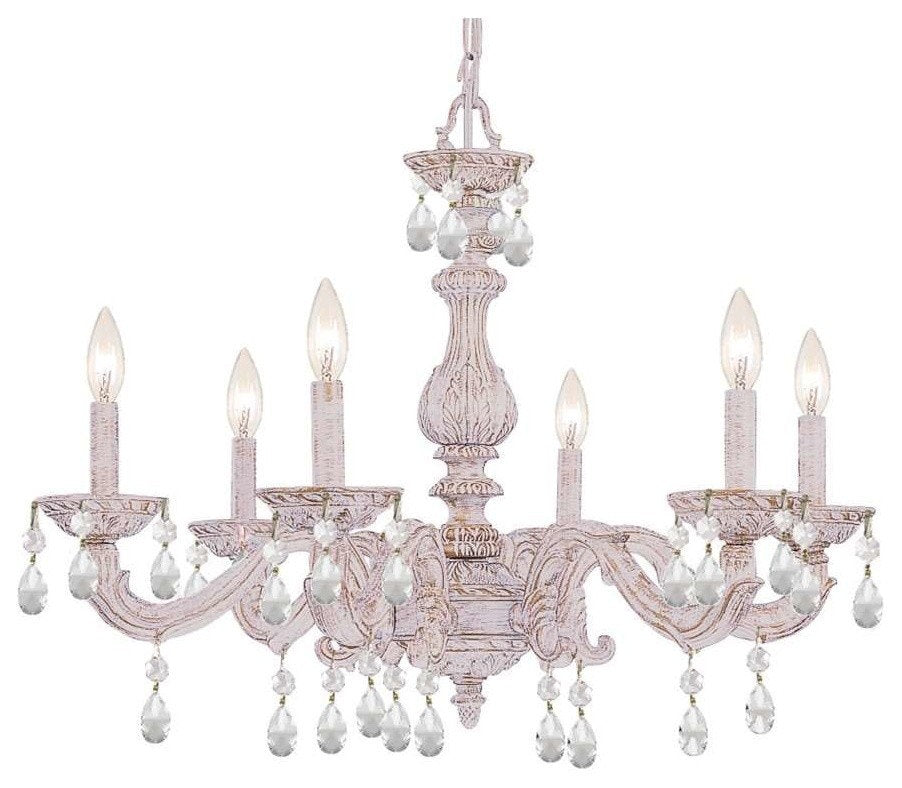 Crystorama Sutton 6 Light Swarovski Spectra Crystal ChandelierBy Crystorama Lighting