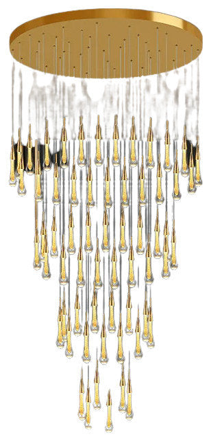 Pendant Light Fixture For Stairwell, 28 LightsBy Morsale.com
