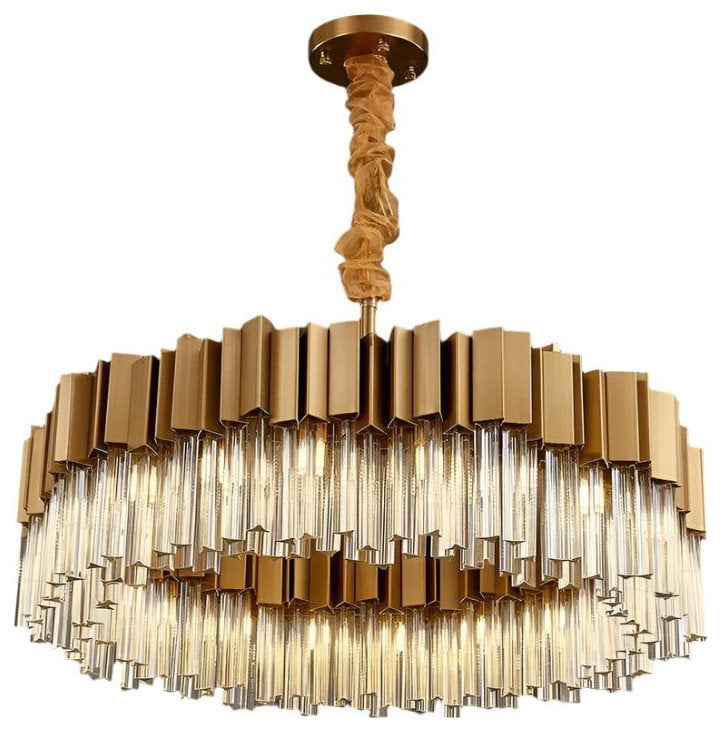 Milano Modern Chandelier, Diameter 32"By Morsale.com