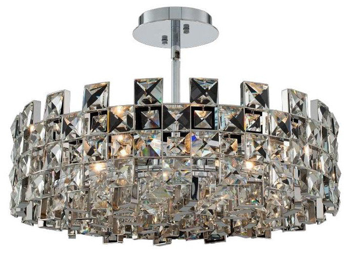 22" Piazze Crystal Pendant LampBy KALCO LIGHTING
