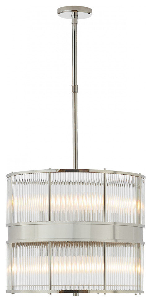 Allen Polished Nickel Large ChandelierBy Ralph Lauren Home