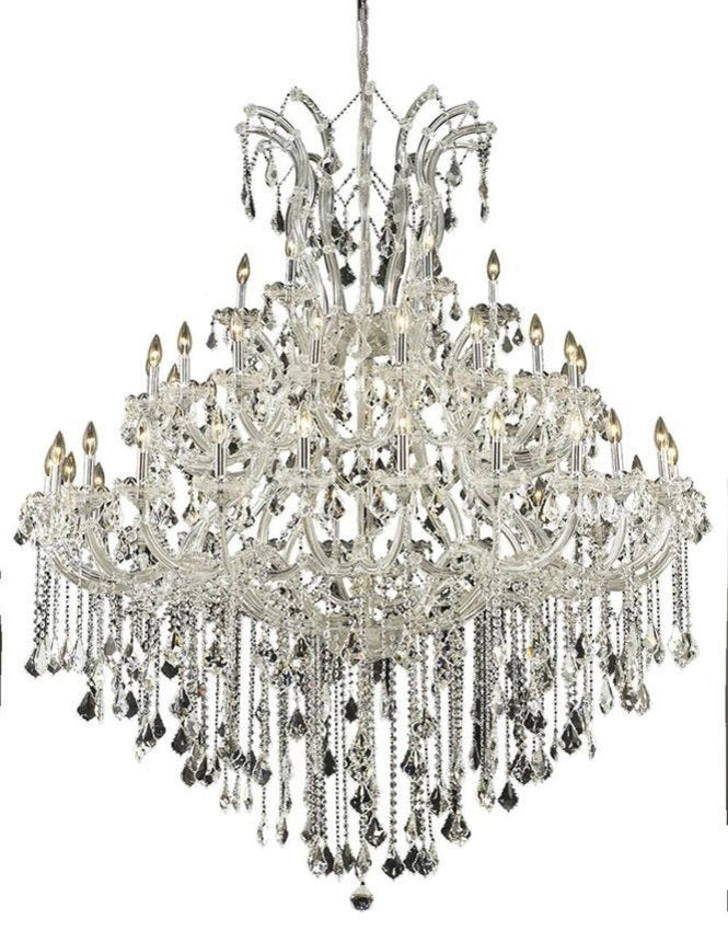 2800 Maria Theresa Collection Large Hanging Fixture, Royal Cut, Royal CutBy Elegant Furniture & Lighting
