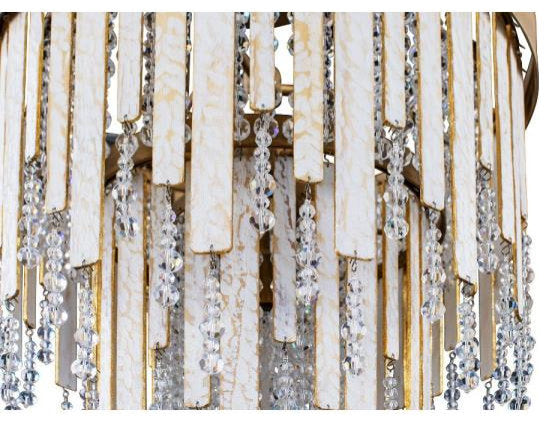 Lafayette 4-Light Chandelier in Coastal Style 29.25"Hx18"WBy Varaluz