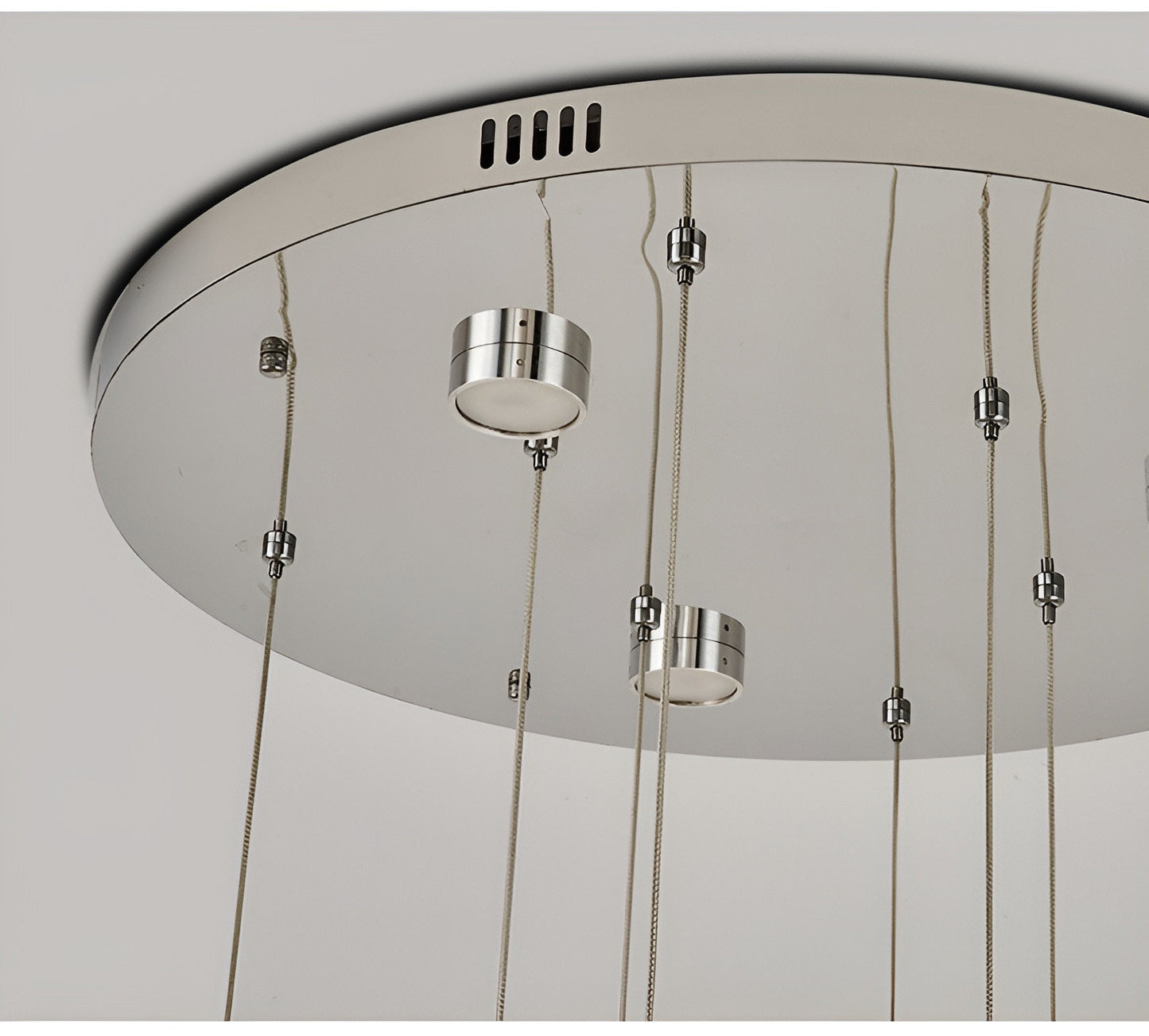 Menaggio | Gold Crystal Wave Light Fixture, Gold, 47.2'' (17 Lights)By Miron Demid LLC