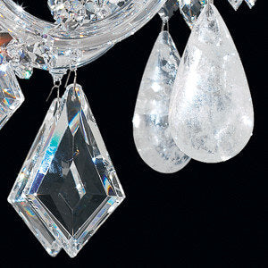 Hamilton 8-Light Chandelier in Silver With Clear Heritage CrystalBy Schonbek