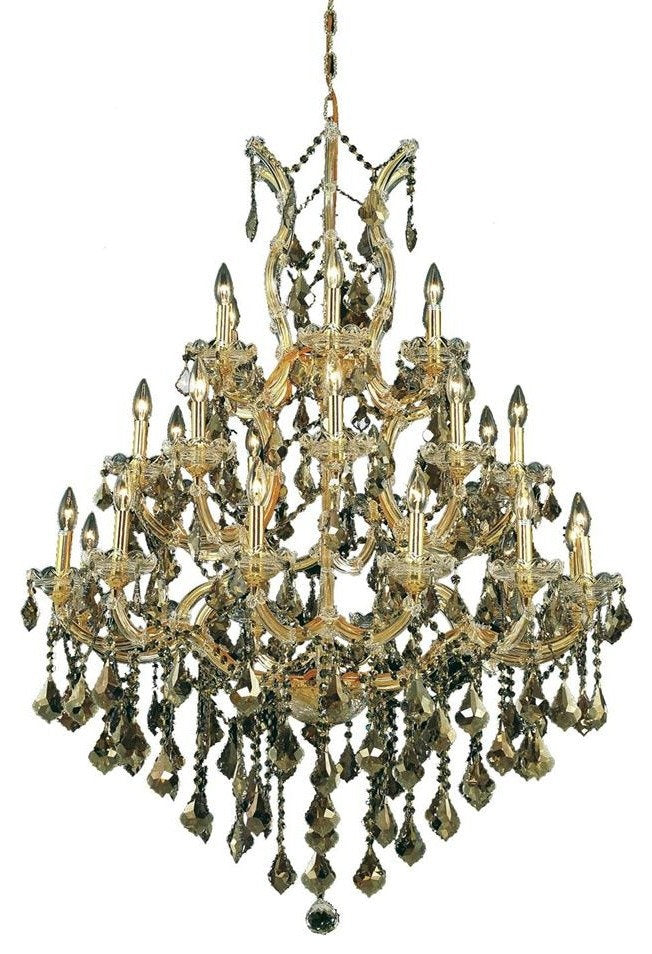 2800 Maria Theresa Collection Large Hanging Fixture, Royal CutBy Elegant Furniture & Lighting