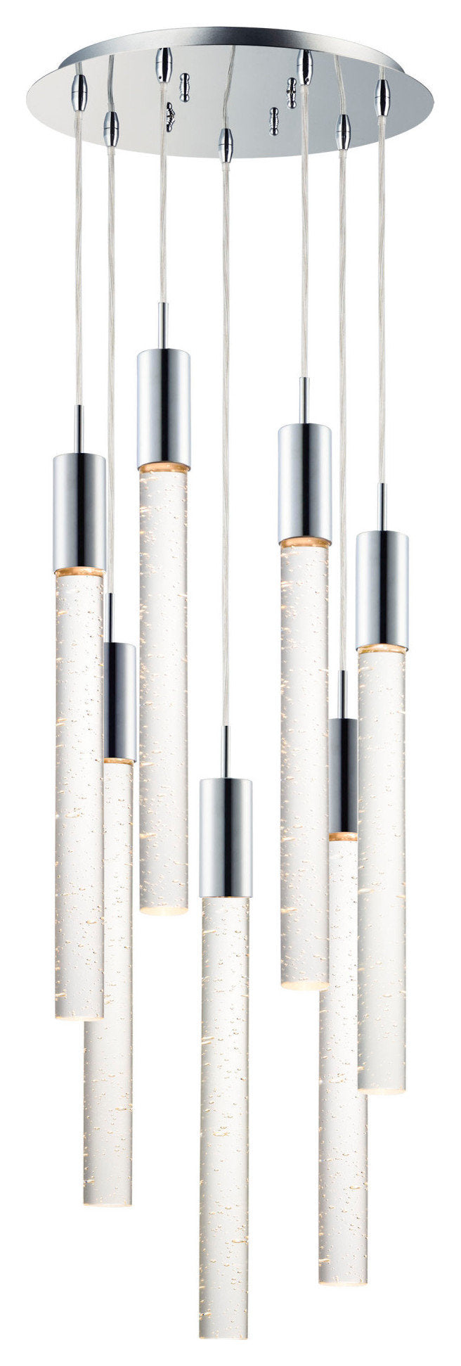 ET2 E22877-91 Big Fizz 16"W Integrated LED Multi Light Pendant - PolishedBy ET2 Contemporary Lighting