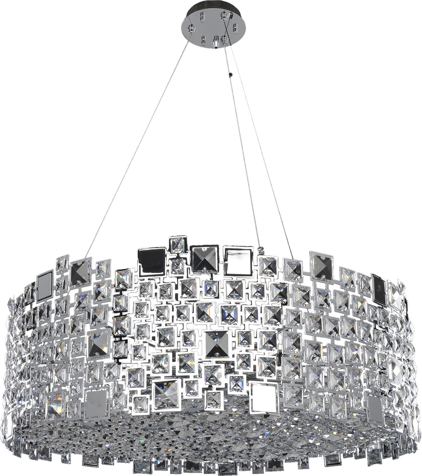 Dolo Pendant, Chrome, 24"By KALCO LIGHTING