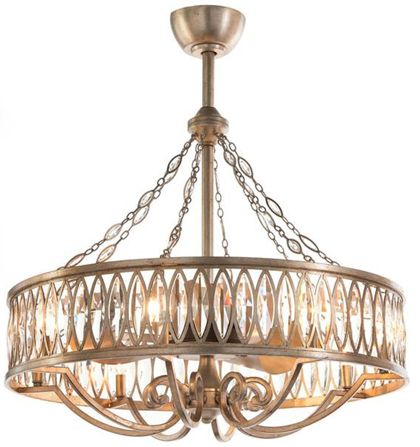 Marquise Pendant with Fan