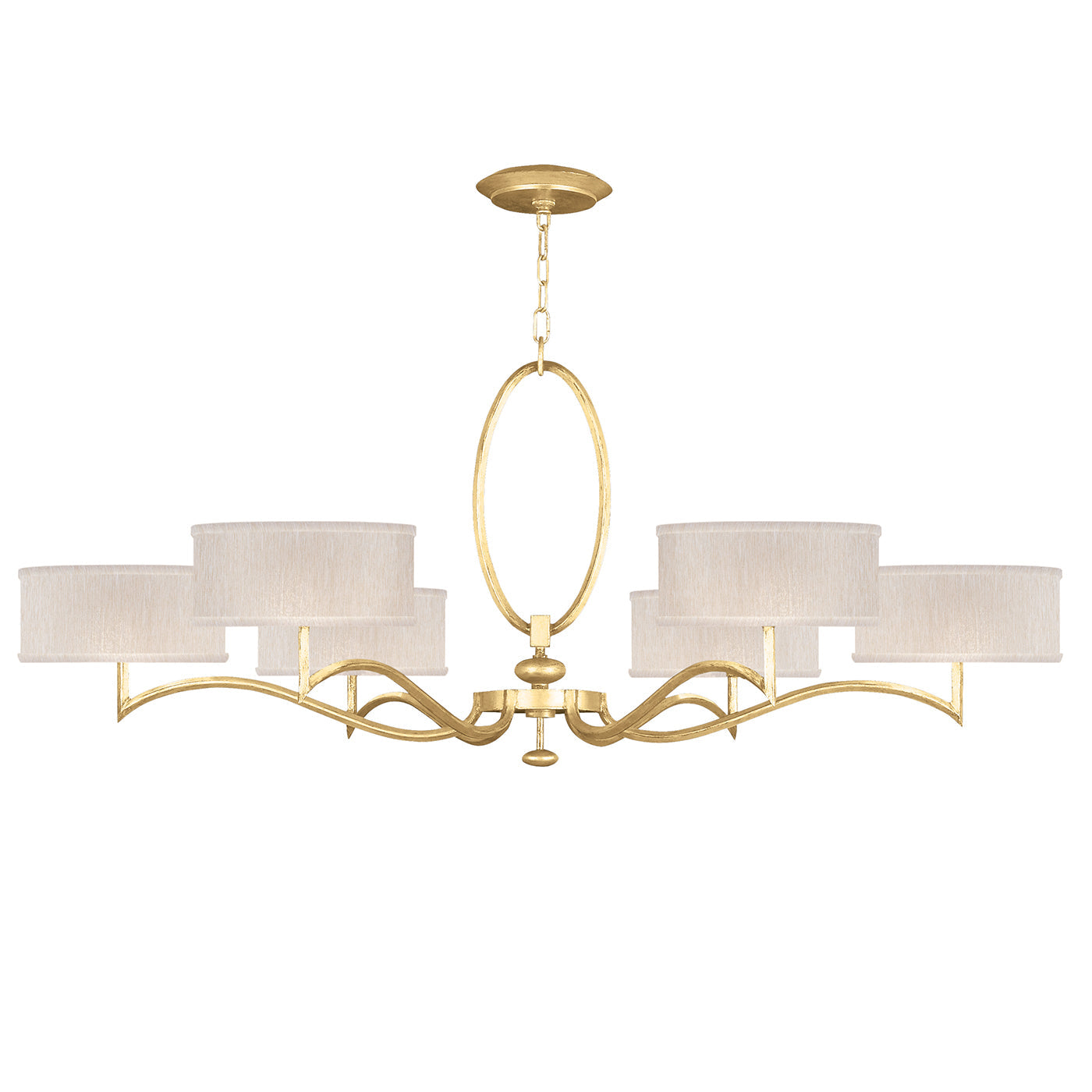 Allegretto Low Round Chandelier