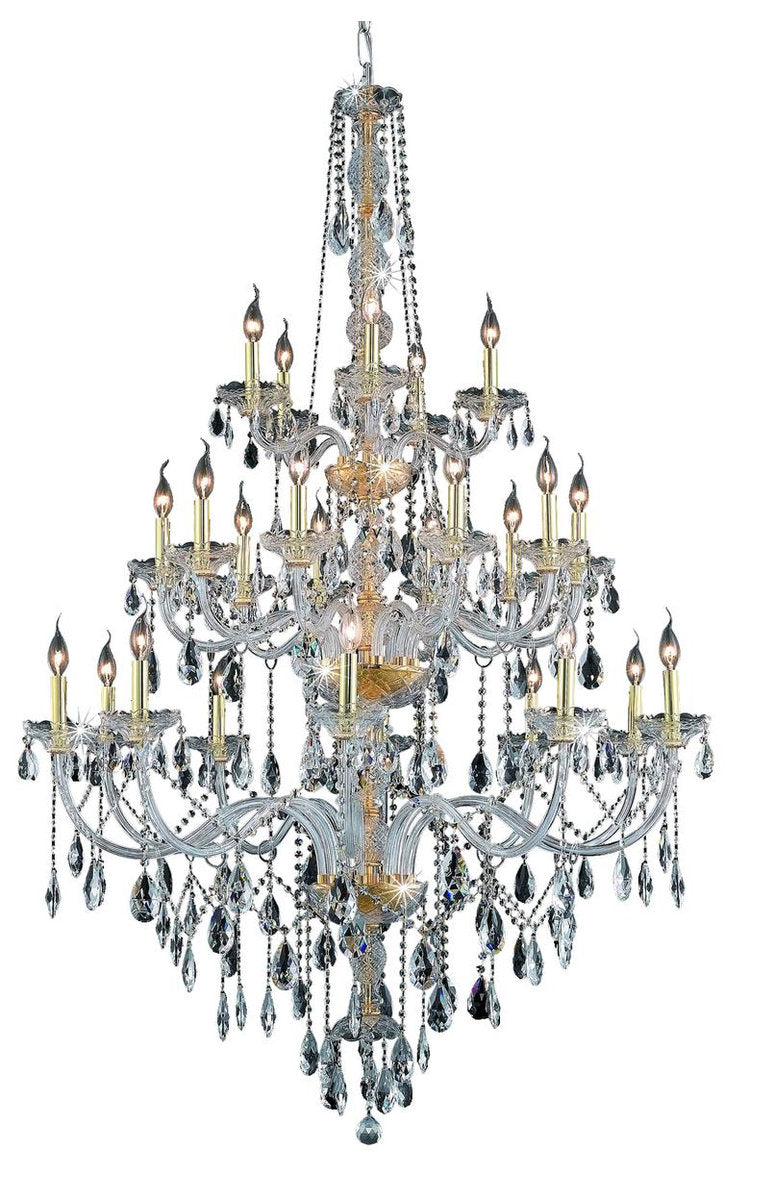 7915 Verona Collection Large Hanging Fixture, Royal CutBy Elegant Furniture & Lighting