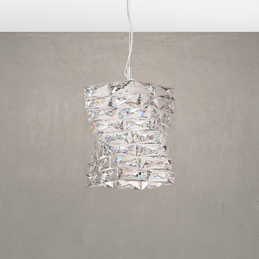 Schonbek Stw510N-Ss1S 1 Light Crystal Pendant, Stainless SteelBy Schonbek