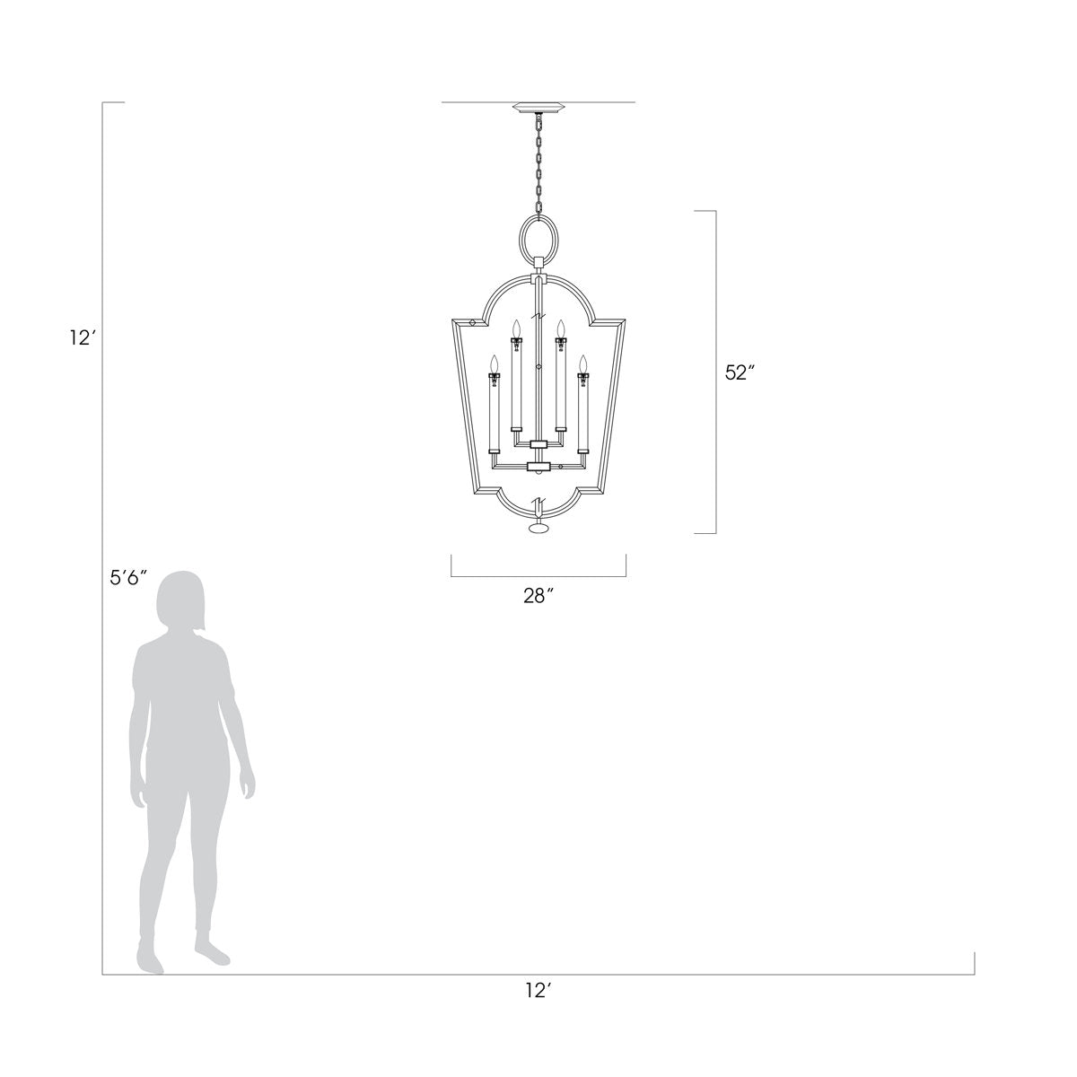 Allegretto 8 - Light Chandelier