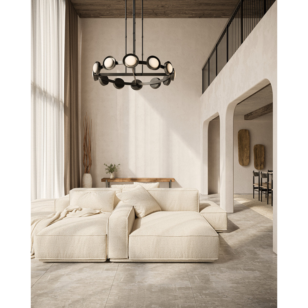 Alonso 12 - Light LED Chandelier