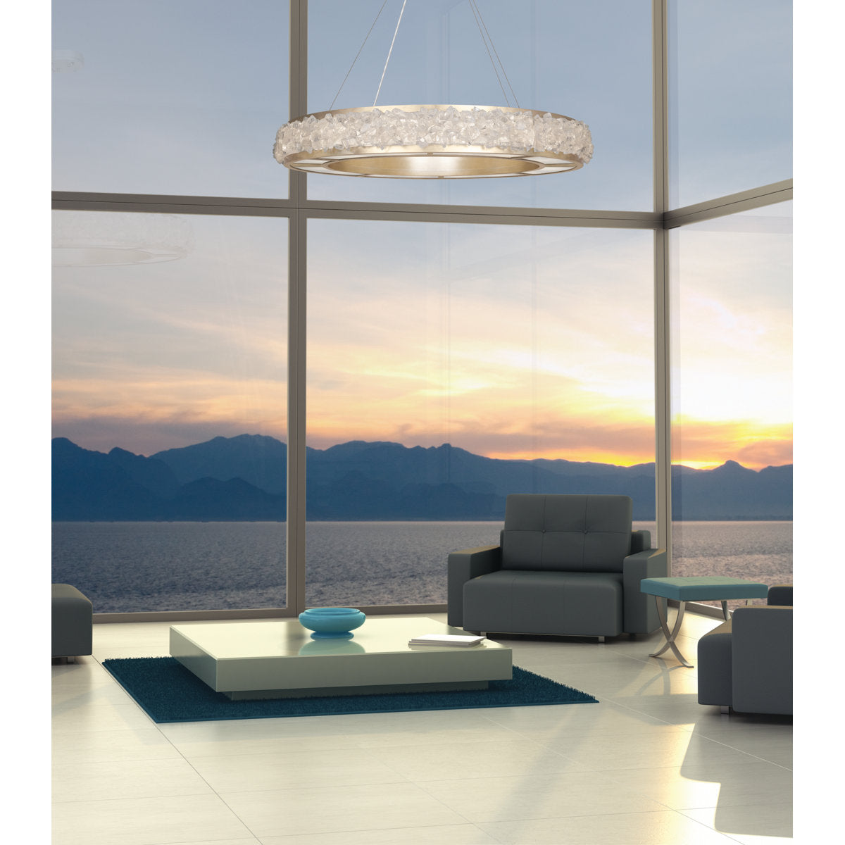 Arctic Halo 16 - Light Chandelier