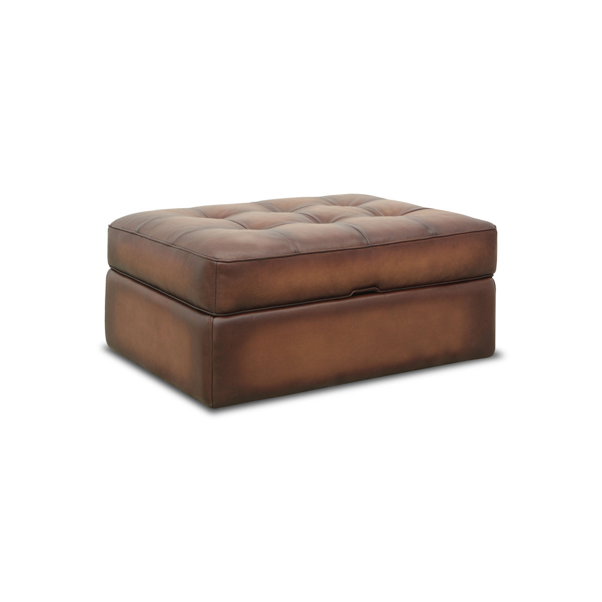 Arizona Leather Ottoman